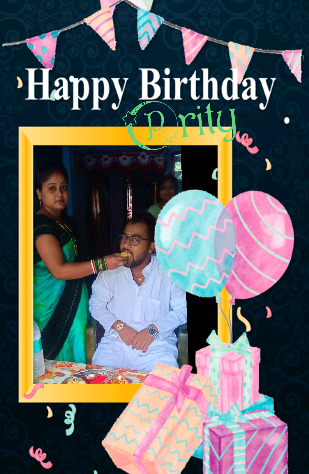 Happy birthday to you ........... Sister