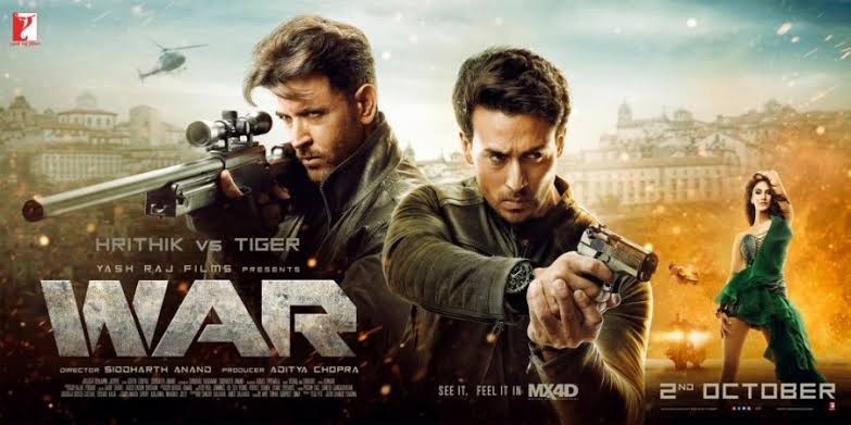 War movie by tiger Shroff and Ritik rhusan