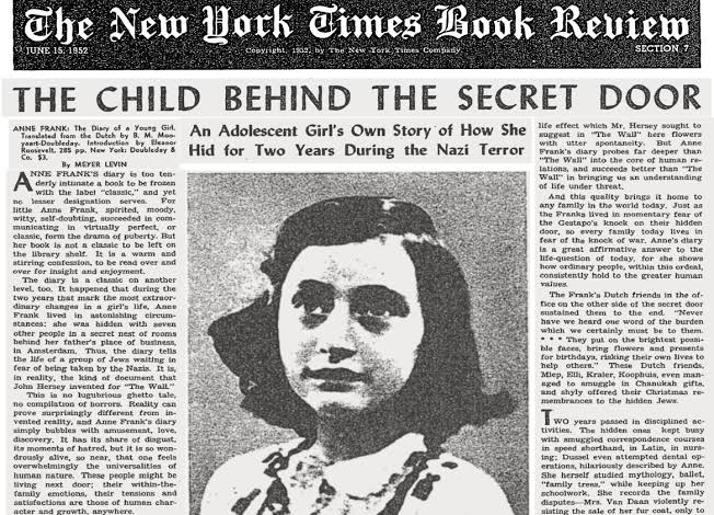 The Diary Of A Young Girl ( Part 3 ) ( Anne Frank)